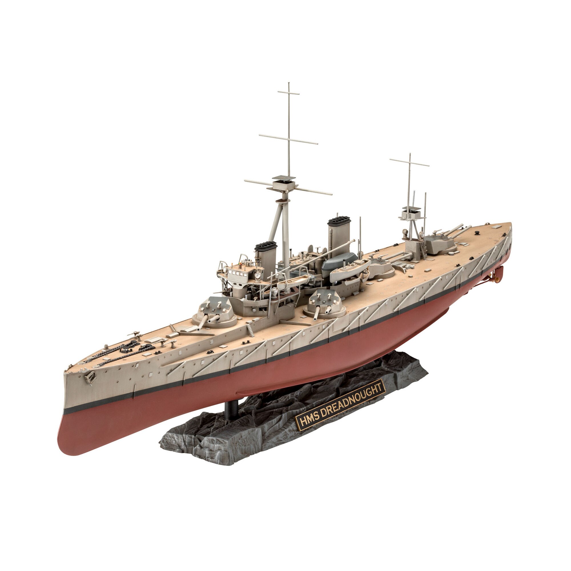 Navomodel de construit Revell Legende britanice: HMS Dreadnought