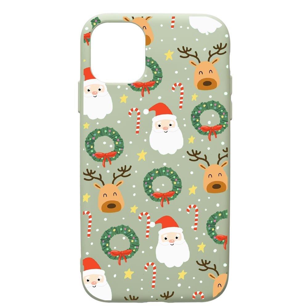 Husa de protectie Apple iPhone 11 Pro, Happy, silicon, cu interiorul din material textil, protectie camera, Beryl, PGR350