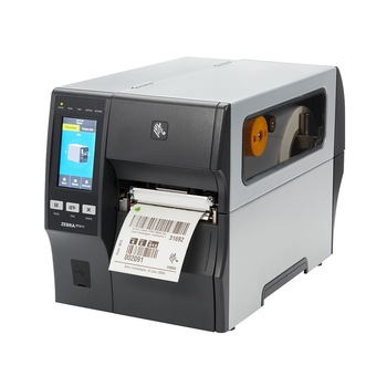 Imprimanta Zebra ZT411, 203 DPI, 104 mm, 356 mm/s, USB, Serial, Ethernet, Bluetooth 4.1, 2 x USB Host, afisaj tactil color, peeler, rewinder Imprimanta Zebra ZT411, 203 DPI, 104 mm, 356 mm/s, USB, Serial, Ethernet, Bluetooth 4.1, 2 x USB Host, afisaj tactil color, peeler, rewinder