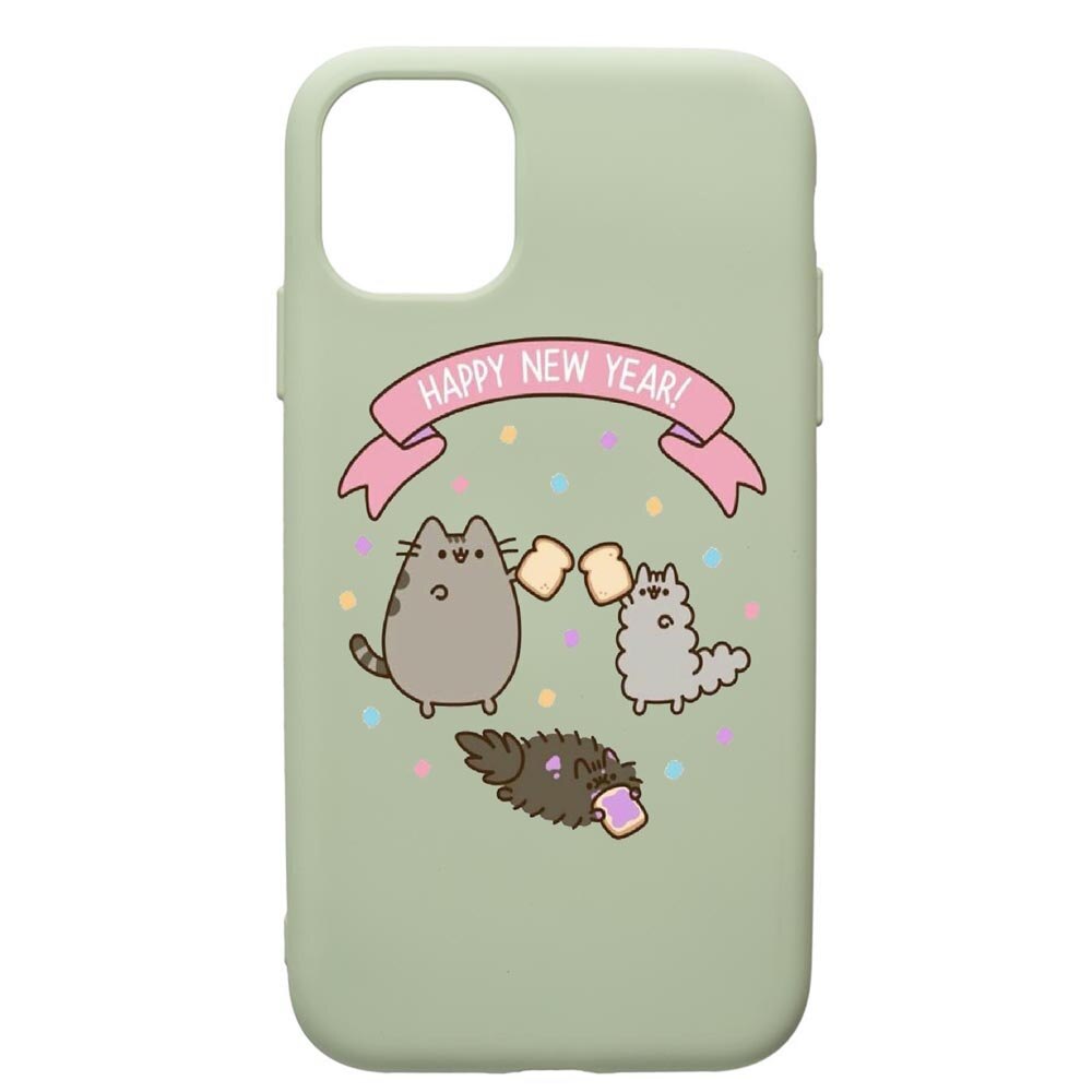 Husa de protectie Apple iPhone 12, Happy New Year, silicon, cu interiorul din material textil, protectie camera, Beryl, PGR356