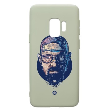 Husa de protectie Samsung Galaxy S9, Breaking Bad, silicon, cu interiorul din material textil, protectie camera, Beryl, PGR359 Husa de protectie Samsung Galaxy S9, Breaking Bad, silicon, cu interiorul din material textil, protectie camera, Beryl, PGR359