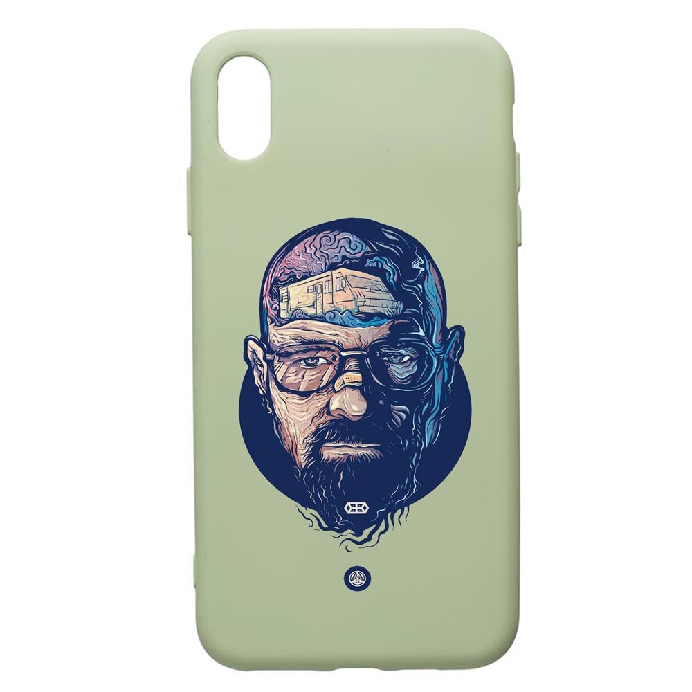 Husa de protectie Apple iPhone XS Max, Breaking Bad, silicon, cu interiorul din material textil, protectie camera, Beryl, PGR359