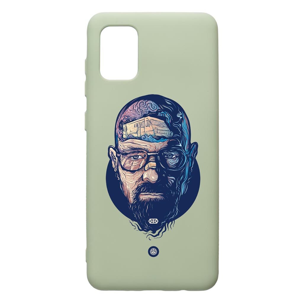 Husa de protectie Samsung Galaxy A71, Breaking Bad, silicon, cu interiorul din material textil, protectie camera, Beryl, PGR359