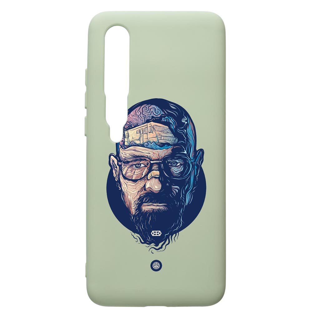 Husa de protectie Xiaomi Mi 10 / Mi 10 Pro, Breaking Bad, silicon, cu interiorul din material textil, protectie camera, Beryl, PGR359