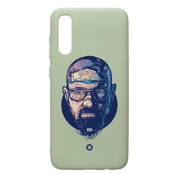 Husa de protectie Samsung Galaxy A70, Breaking Bad, silicon, cu interiorul din material textil, protectie camera, Beryl, PGR359 Husa de protectie Samsung Galaxy A70, Breaking Bad, silicon, cu interiorul din material textil, protectie camera, Beryl, PGR359