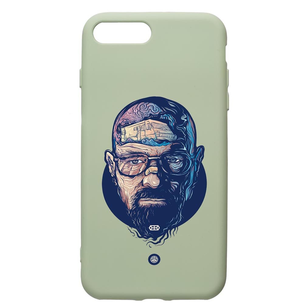 Husa de protectie Apple iPhone 8 Plus / iPhone 7 Plus, Breaking Bad, silicon, cu interiorul din material textil, protectie camera, Beryl, PGR359