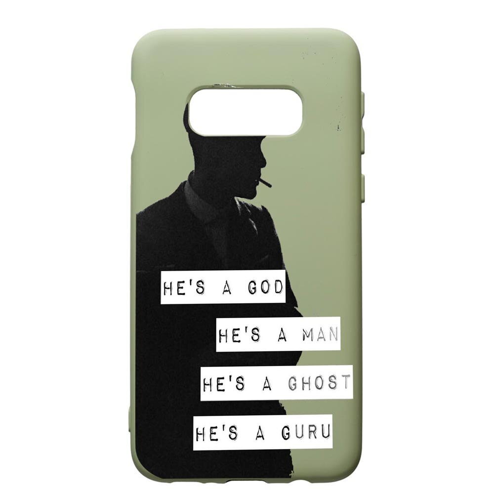 Husa de protectie Samsung Galaxy S10E, Peaky Blinders, silicon, cu interiorul din material textil, protectie camera, Beryl, PGR381
