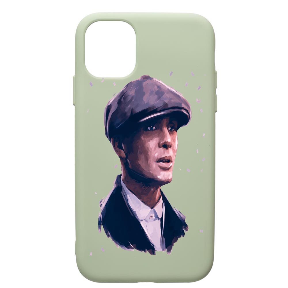 Husa de protectie Apple iPhone 12, Peaky Blinders, silicon, cu interiorul din material textil, protectie camera, Beryl, PGR387