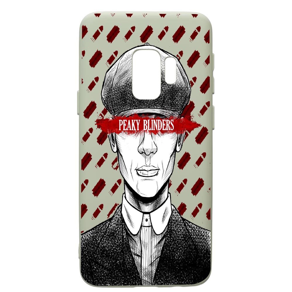 Husa de protectie Samsung Galaxy S9, Peaky Blinders, silicon, cu interiorul din material textil, protectie camera, Beryl, PGR380