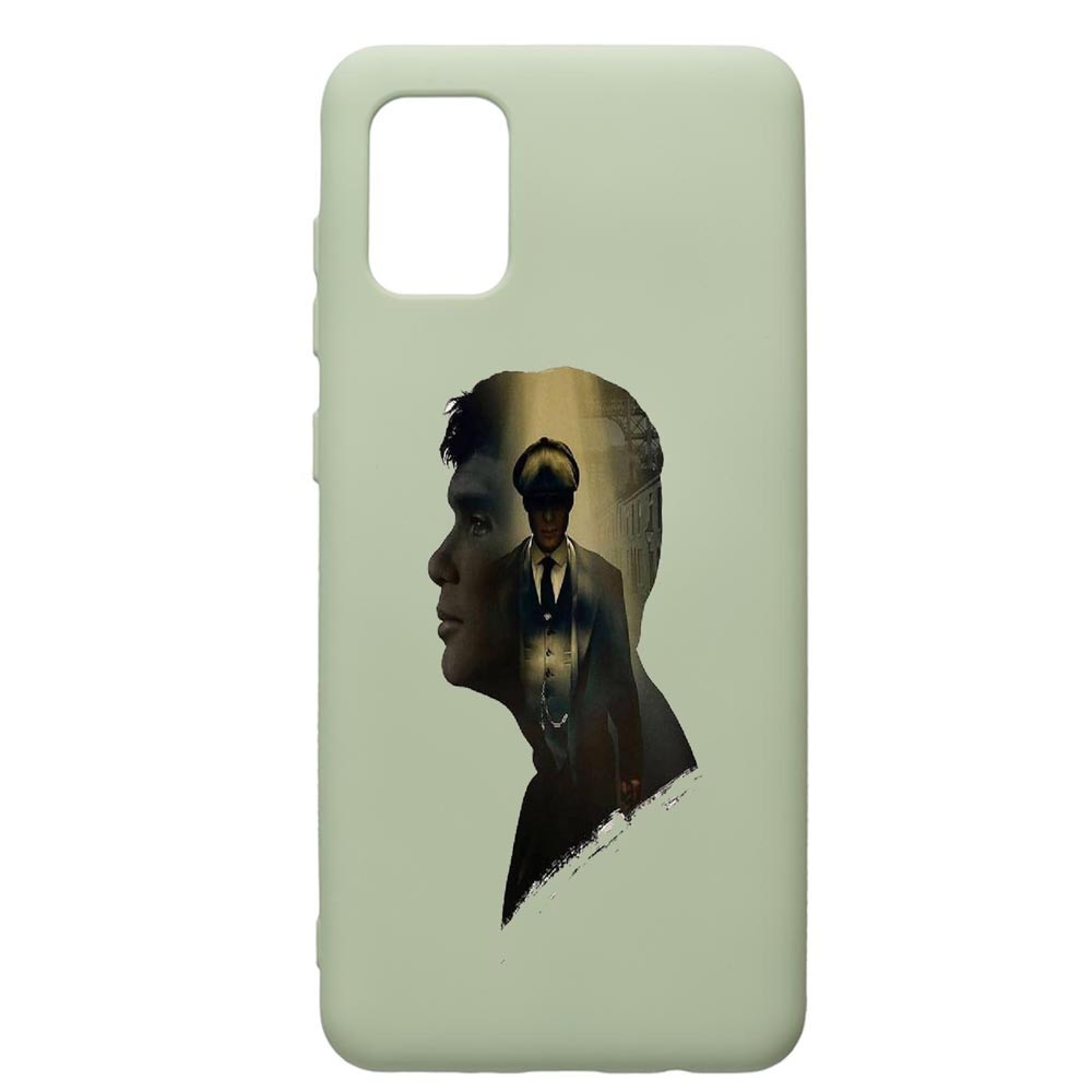 Husa de protectie Samsung Galaxy A31, Peaky Blinders, silicon, cu interiorul din material textil, protectie camera, Beryl, PGR385