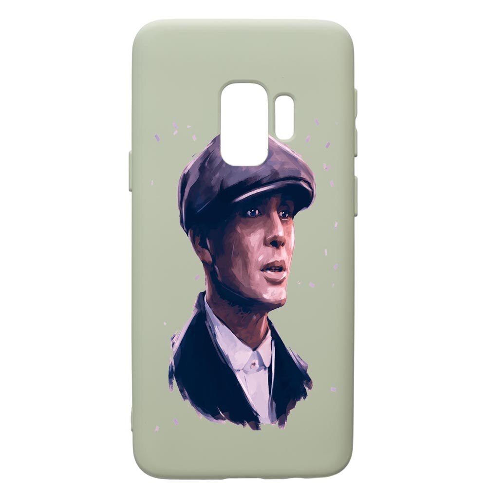 Husa de protectie Samsung Galaxy S9, Peaky Blinders, silicon, cu interiorul din material textil, protectie camera, Beryl, PGR387