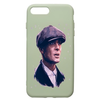 Husa de protectie Apple iPhone 8 Plus / iPhone 7 Plus, Peaky Blinders, silicon, cu interiorul din material textil, protectie camera, Beryl, PGR387 Husa de protectie Apple iPhone 8 Plus / iPhone 7 Plus, Peaky Blinders, silicon, cu interiorul din material textil, protectie camera, Beryl, PGR387