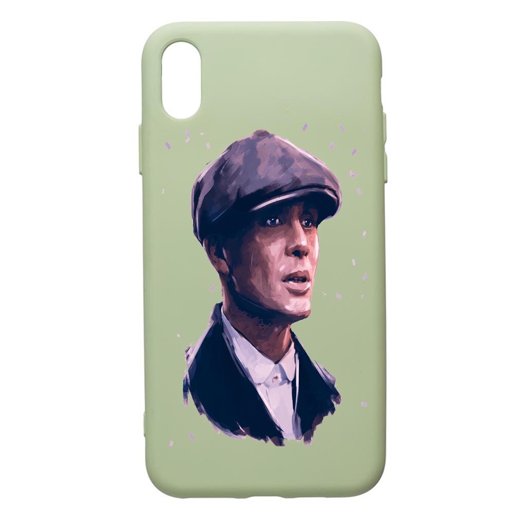 Husa de protectie Apple iPhone XS Max, Peaky Blinders, silicon, cu interiorul din material textil, protectie camera, Beryl, PGR387