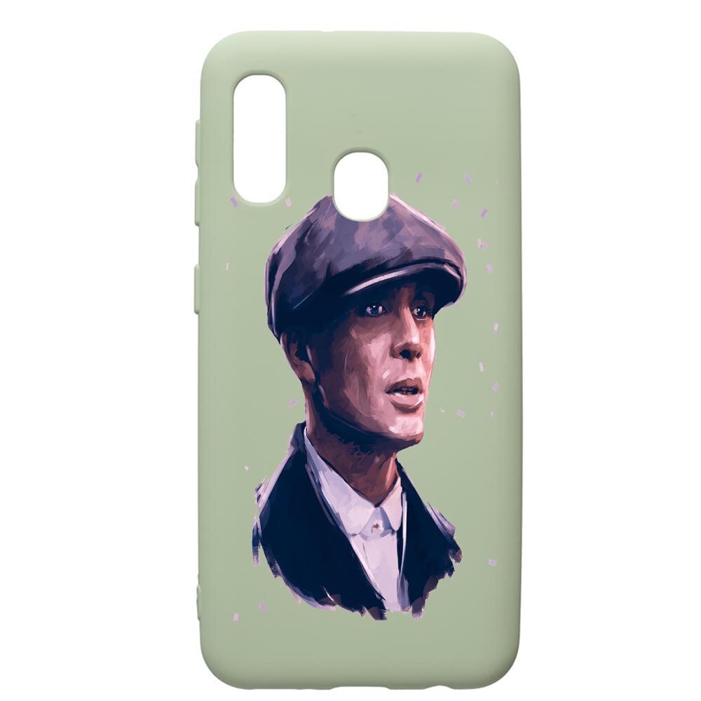 Husa de protectie Samsung Galaxy A20e, Peaky Blinders, silicon, cu interiorul din material textil, protectie camera, Beryl, PGR387