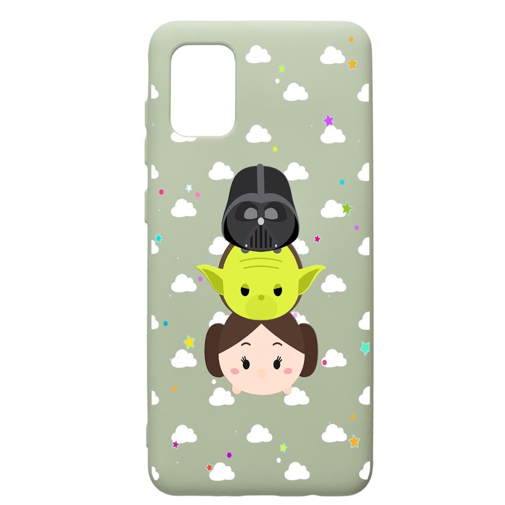 Husa de protectie Samsung Galaxy A71, Star Wars, silicon, cu interiorul din material textil, protectie camera, Beryl, PGR404