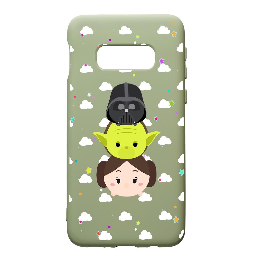 Husa de protectie Samsung Galaxy S10E, Star Wars, silicon, cu interiorul din material textil, protectie camera, Beryl, PGR404