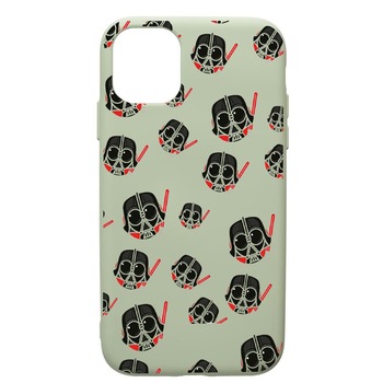 Husa de protectie Apple iPhone 12 Pro, Star Wars Darth Vader, silicon, cu interiorul din material textil, protectie camera, Beryl, PGR419 Husa de protectie Apple iPhone 12 Pro, Star Wars Darth Vader, silicon, cu interiorul din material textil, protectie camera, Beryl, PGR419