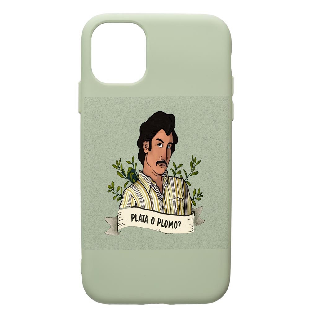 Husa de protectie Apple iPhone 12 Pro Max, Narcos Pablo Escobar, silicon, cu interiorul din material textil, protectie camera, Beryl, PGR438