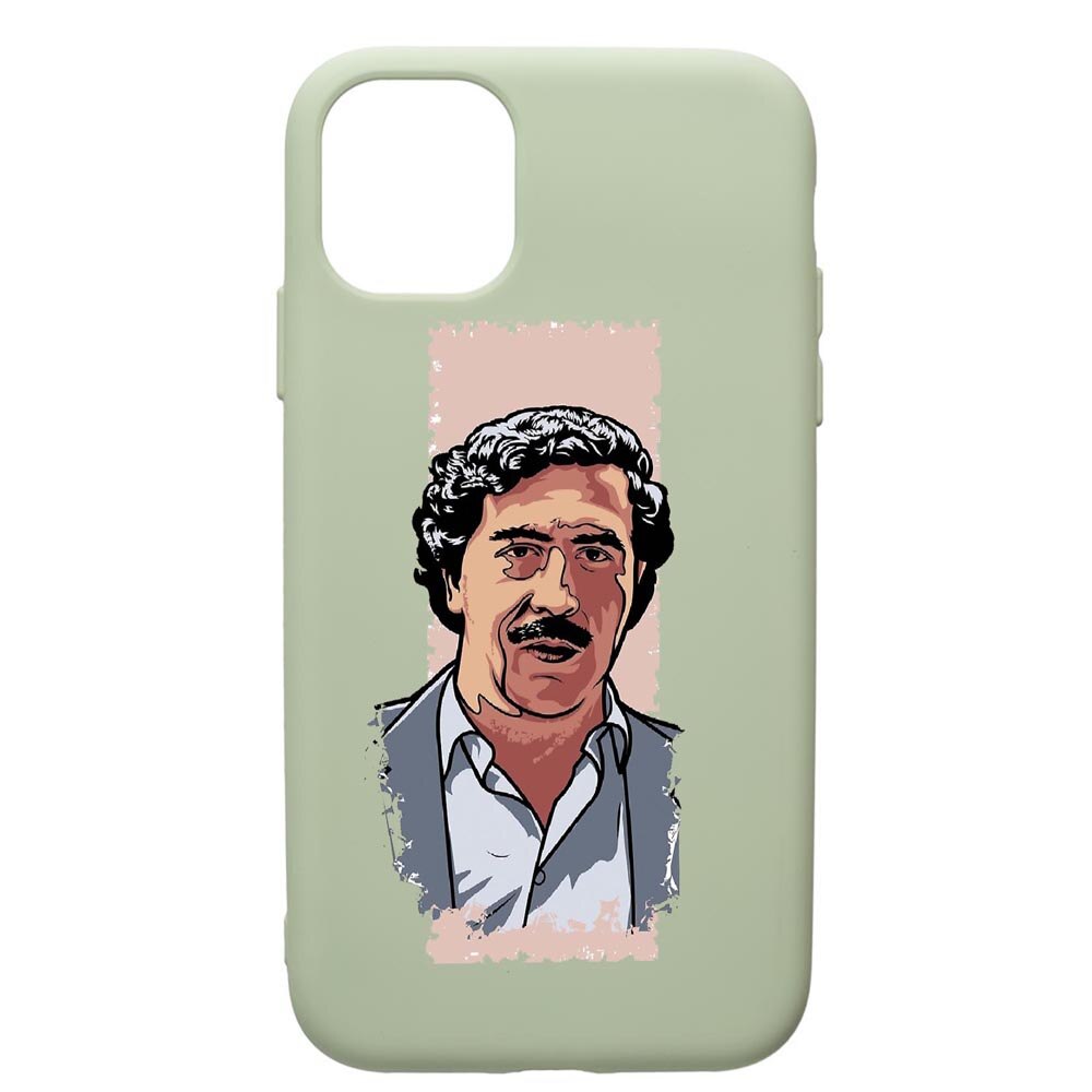 Husa de protectie Apple iPhone 11 Pro, Narcos Pablo Escobar, silicon, cu interiorul din material textil, protectie camera, Beryl, PGR442