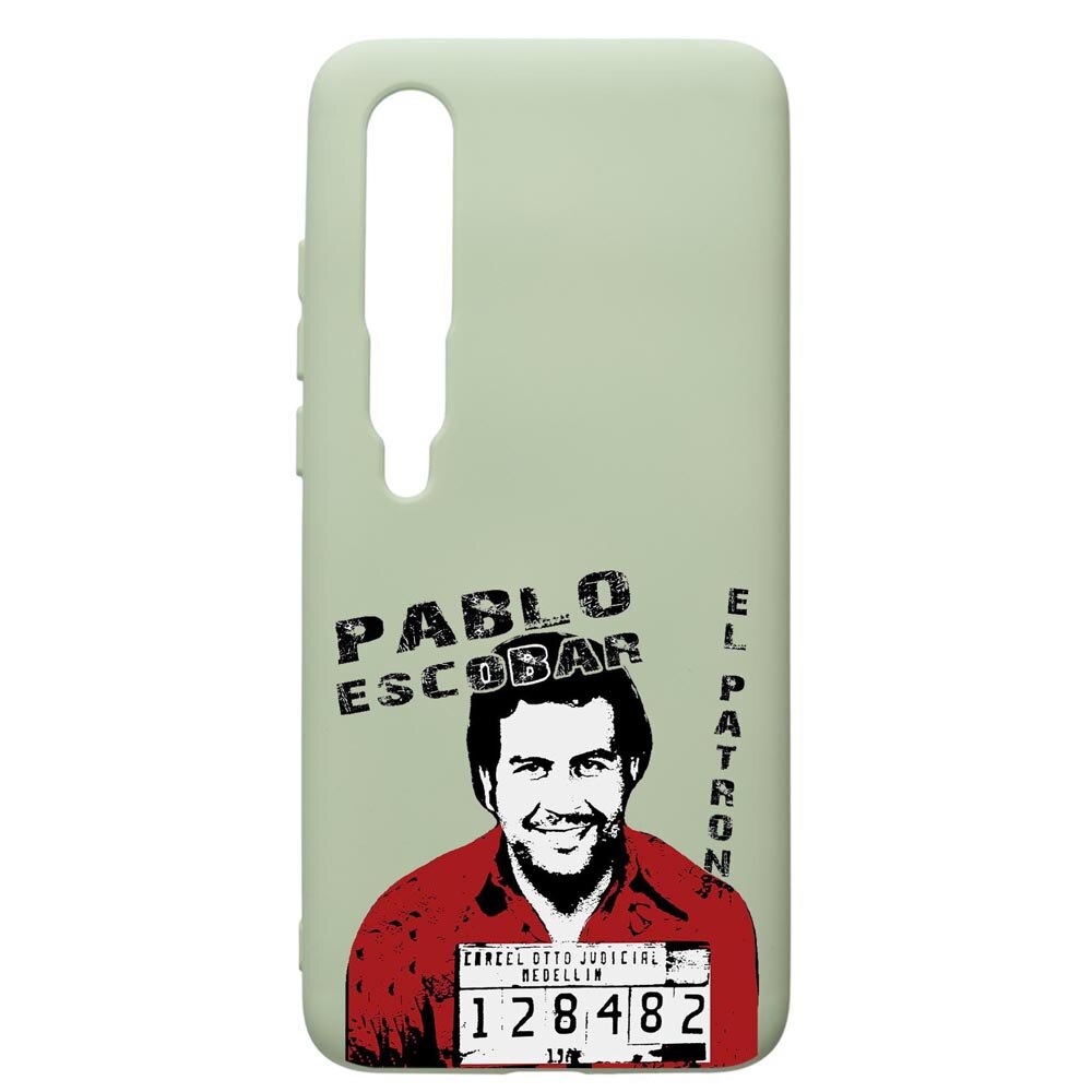 Husa de protectie Xiaomi Mi 10 / Mi 10 Pro, Narcos, silicon, cu interiorul din material textil, protectie camera, Beryl, PGR444