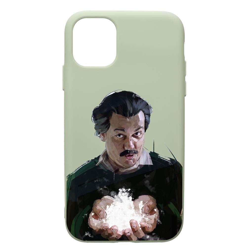 Husa de protectie Apple iPhone 11 Pro Max, Narcos Pablo Escobar, silicon, cu interiorul din material textil, protectie camera, Beryl, PGR446