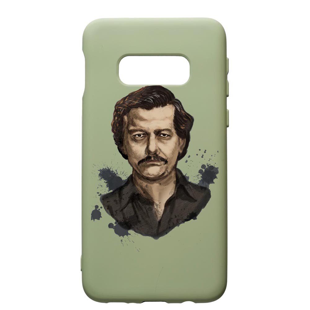 Husa de protectie Samsung Galaxy S10E, Narcos Pablo Escobar, silicon, cu interiorul din material textil, protectie camera, Beryl, PGR445