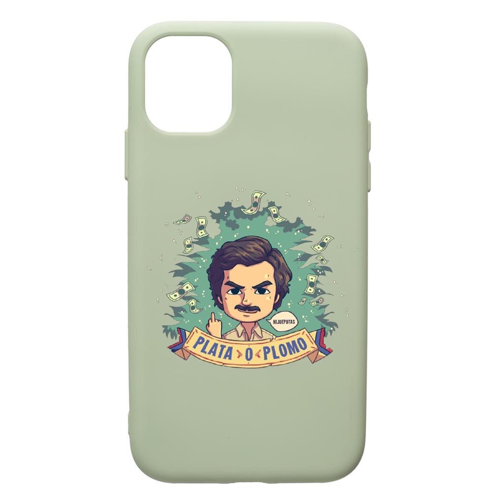 Husa de protectie Apple iPhone 11 Pro Max, Narcos Pablo Escobar, silicon, cu interiorul din material textil, protectie camera, Beryl, PGR447