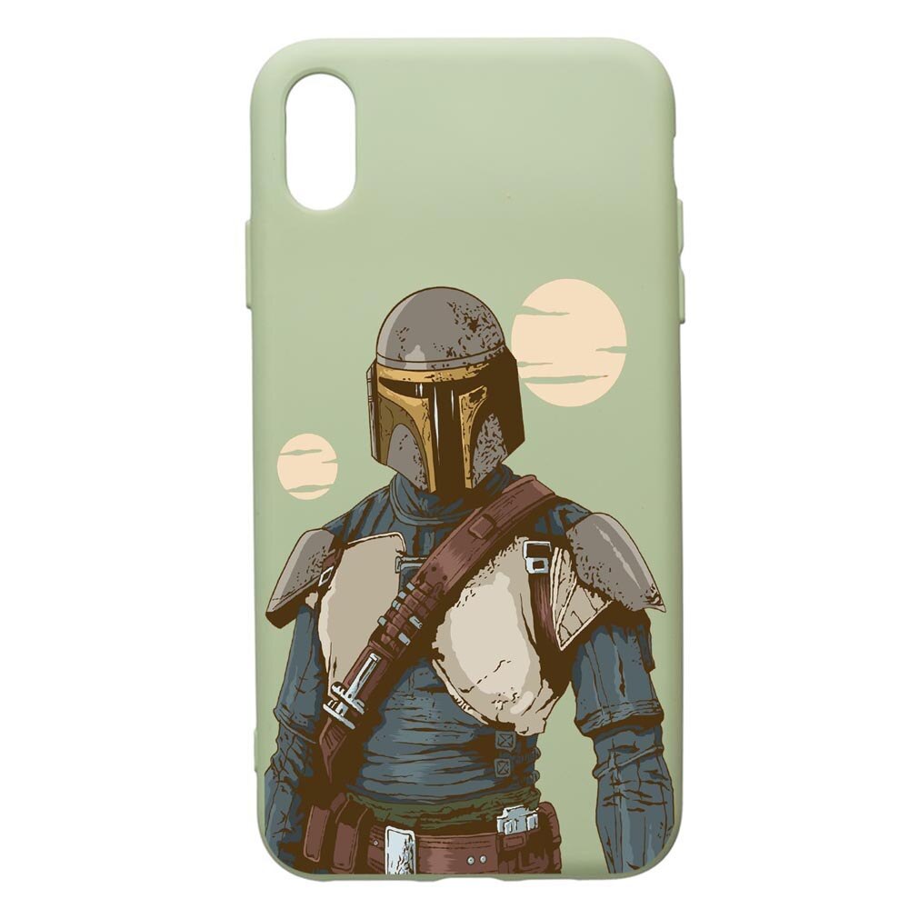 Husa de protectie Huawei Y6 2019, Star Wars The Mandalorian, silicon, cu interiorul din material textil, protectie camera, Beryl, PGR461
