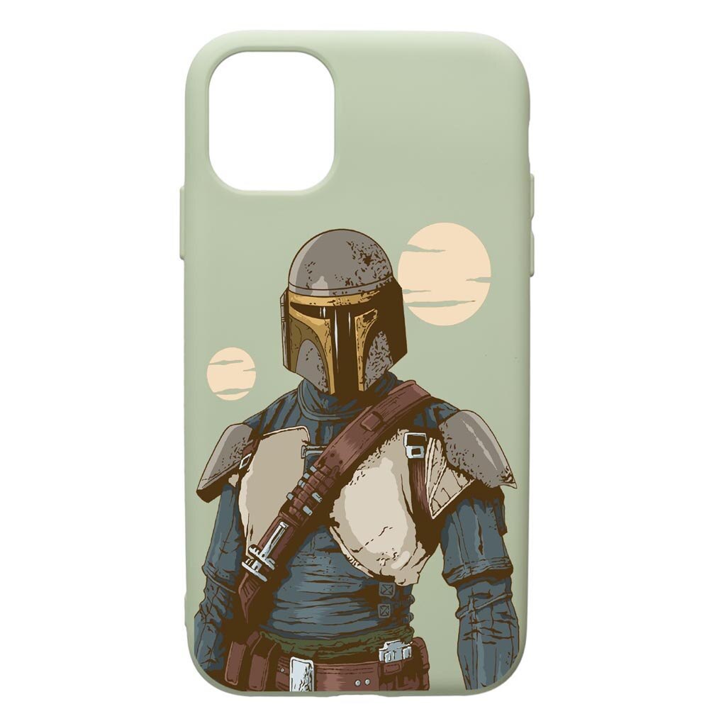 Husa de protectie Apple iPhone 12 Pro Max, Star Wars The Mandalorian, silicon, cu interiorul din material textil, protectie camera, Beryl, PGR461