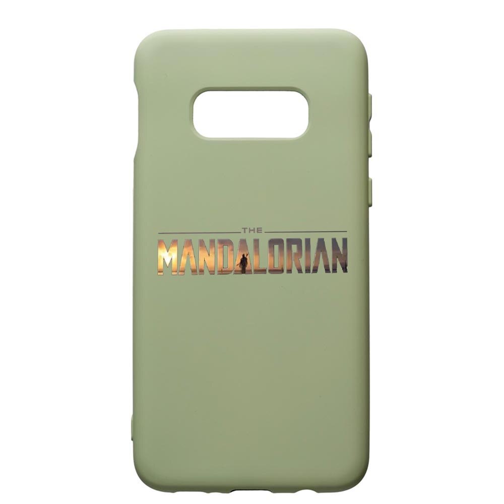 Husa de protectie Samsung Galaxy S10, Star Wars The Mandalorian, silicon, cu interiorul din material textil, protectie camera, Beryl, PGR463