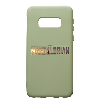 Husa de protectie Samsung Galaxy S10E, Star Wars The Mandalorian, silicon, cu interiorul din material textil, protectie camera, Beryl, PGR463 Husa de protectie Samsung Galaxy S10E, Star Wars The Mandalorian, silicon, cu interiorul din material textil, protectie camera, Beryl, PGR463