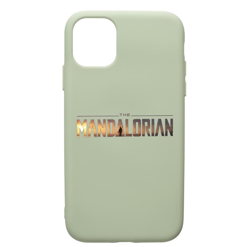 Husa de protectie Apple iPhone 11 Pro, Star Wars The Mandalorian, silicon, cu interiorul din material textil, protectie camera, Beryl, PGR463