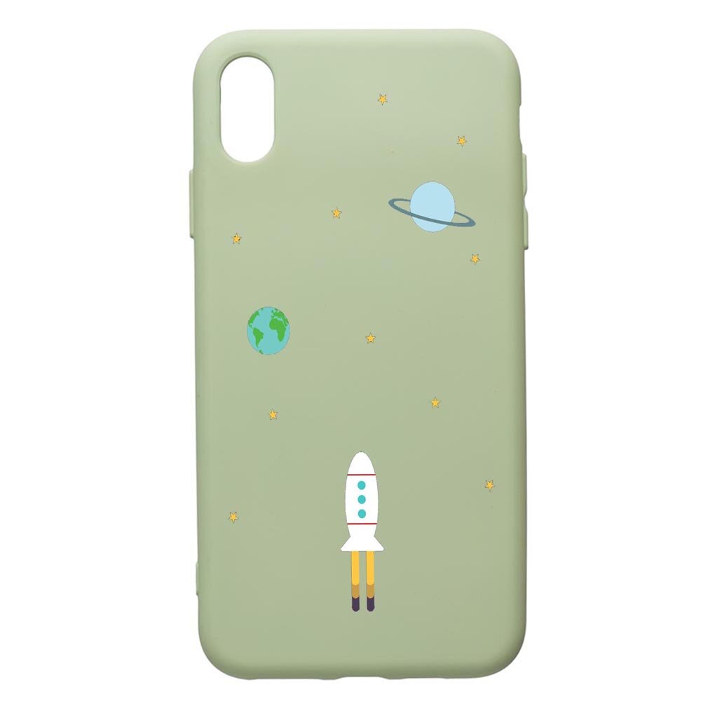 Husa de protectie Huawei Y5 2019, Universe, Spacecraft, silicon, cu interiorul din material textil, protectie camera, Beryl, PGR471