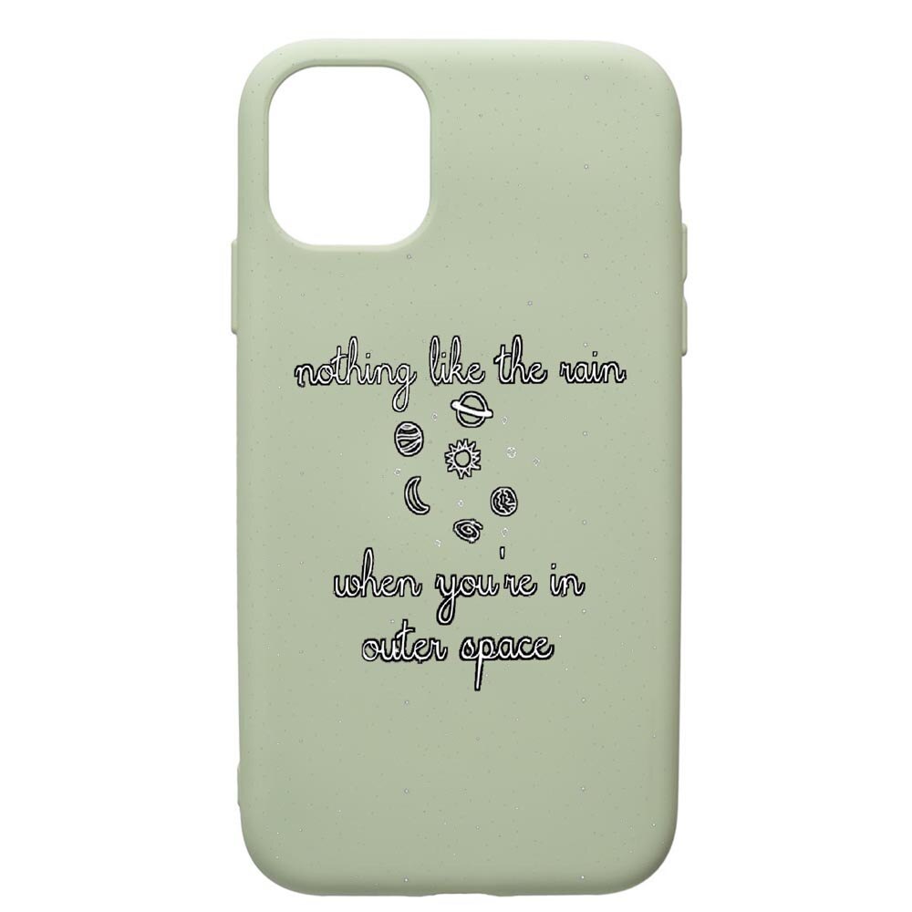 Husa de protectie Apple iPhone 11 Pro Max, Universe, silicon, cu interiorul din material textil, protectie camera, Beryl, PGR475