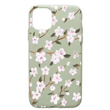 Husa de protectie Apple iPhone 12 Pro, Spring Flowers, silicon, cu interiorul din material textil, protectie camera, Beryl, PGR512 Husa de protectie Apple iPhone 12 Pro, Spring Flowers, silicon, cu interiorul din material textil, protectie camera, Beryl, PGR512