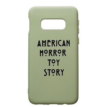 Husa de protectie Samsung Galaxy S10, American Horror Toy Story, silicon, cu interiorul din material textil, protectie camera, Beryl, PGR517 Husa de protectie Samsung Galaxy S10, American Horror Toy Story, silicon, cu interiorul din material textil, protectie camera, Beryl, PGR517