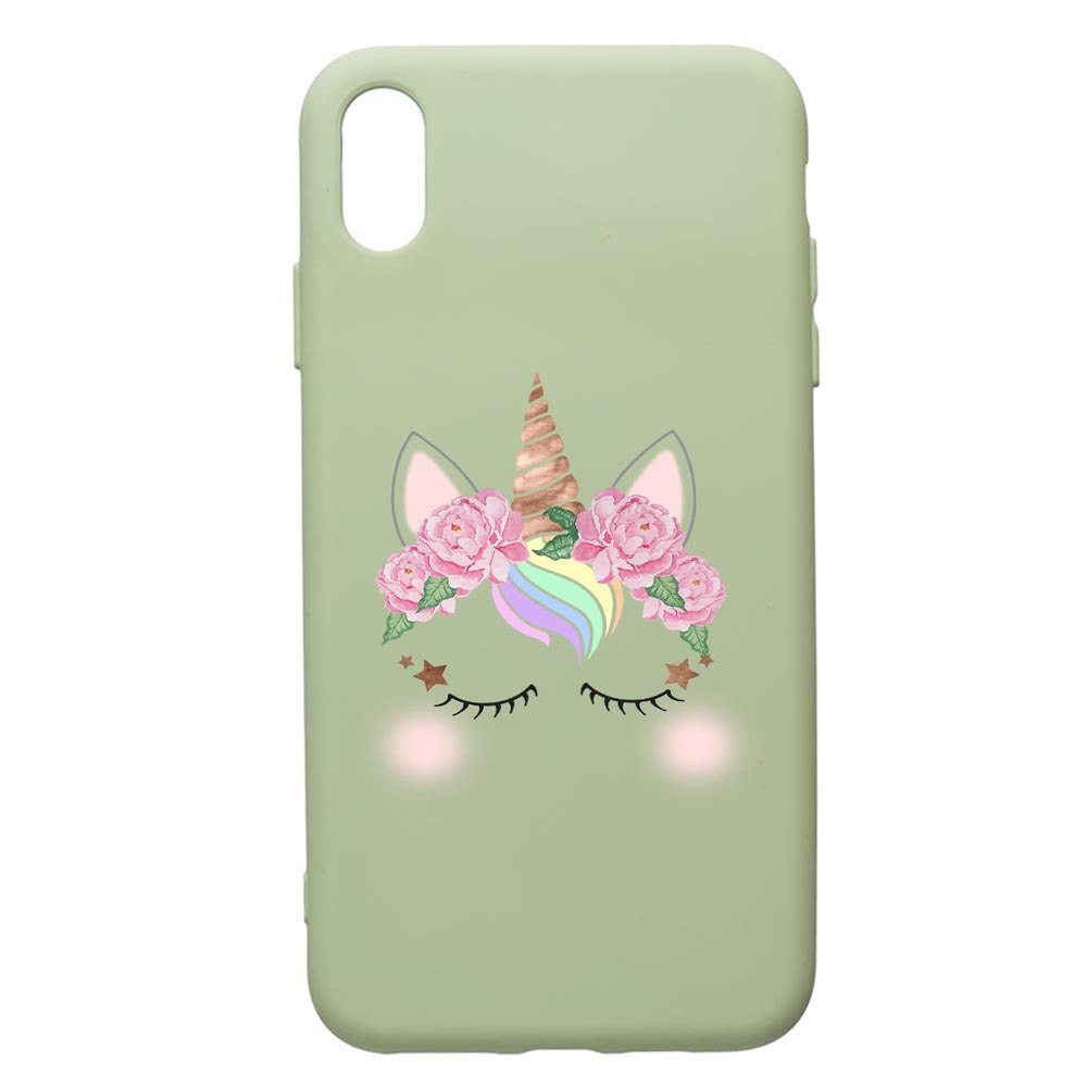 Husa de protectie Huawei Y5 2019, Unicorn, silicon, cu interiorul din material textil, protectie camera, Beryl, PGR525