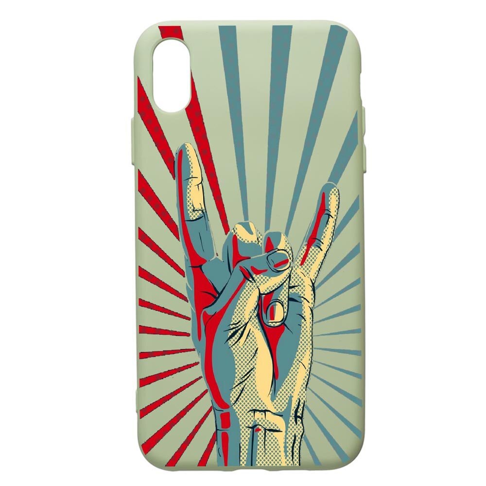 Husa de protectie Samsung Galaxy A10, Rock, silicon, cu interiorul din material textil, protectie camera, Beryl, PGR530