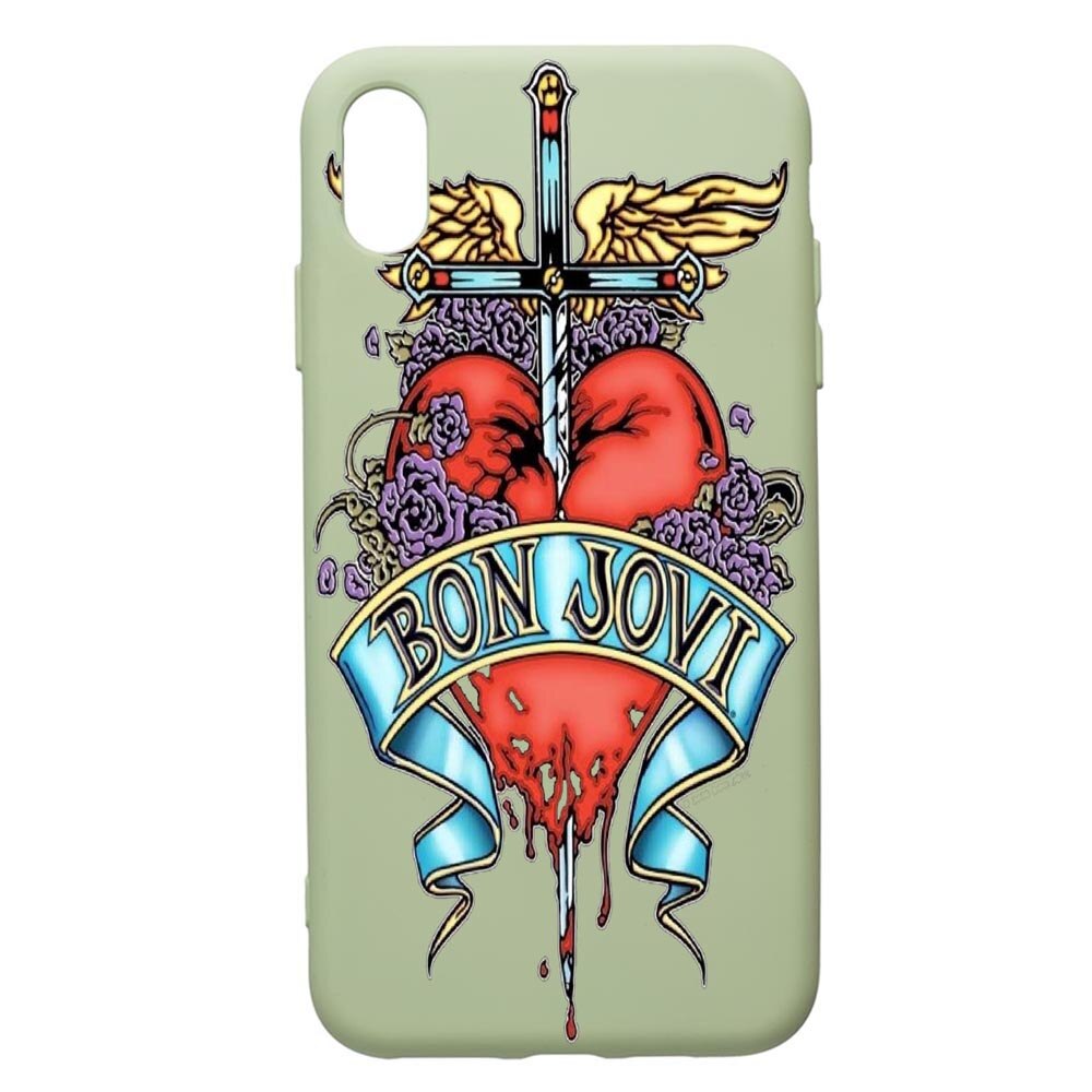Husa de protectie Huawei Y5 2019, Bon Jovi, silicon, cu interiorul din material textil, protectie camera, Beryl, PGR533