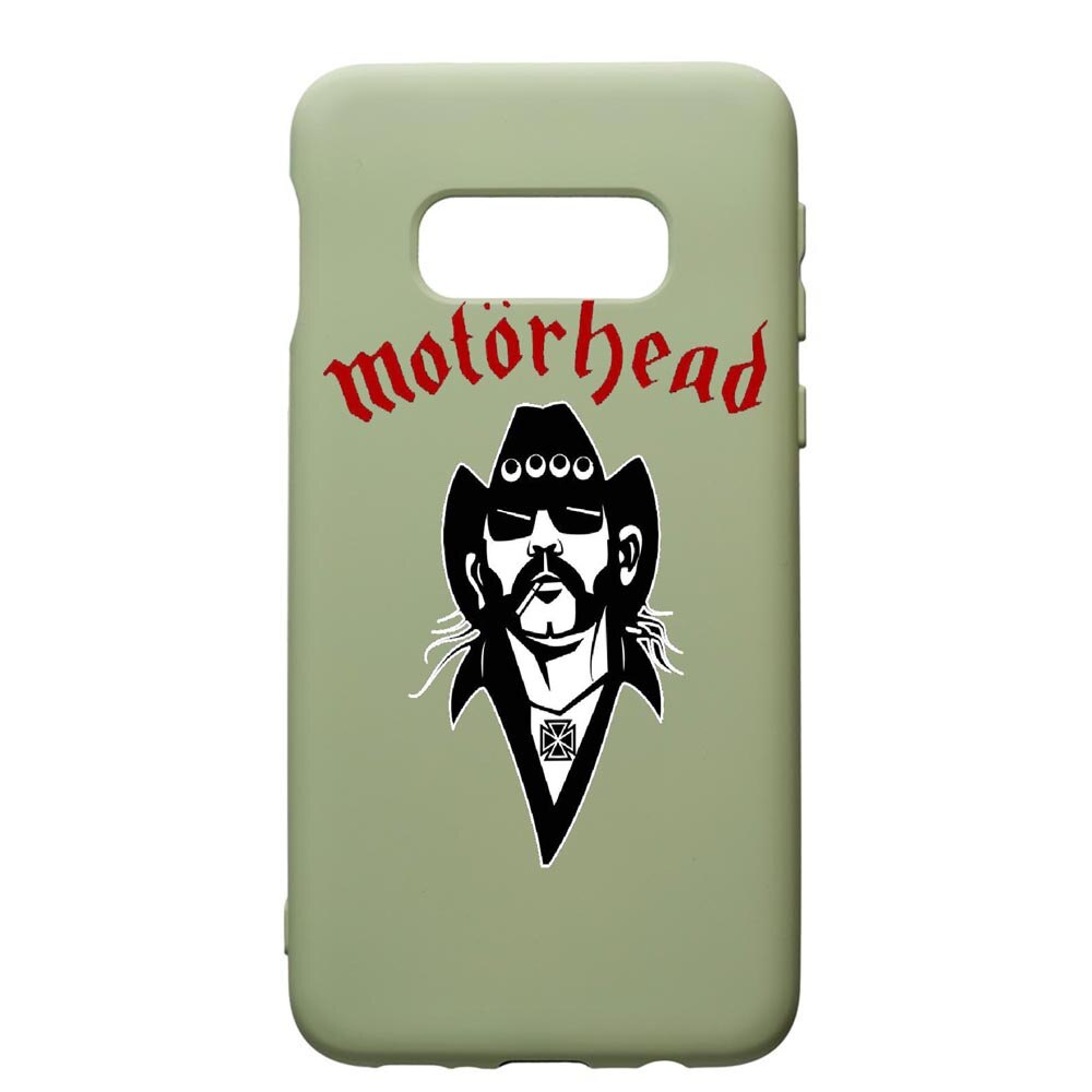 Husa de protectie Samsung Galaxy S10, Motorhead, silicon, cu interiorul din material textil, protectie camera, Beryl, PGR538