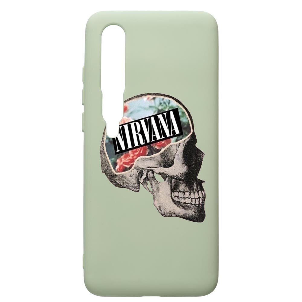 Husa de protectie Xiaomi Mi 10 / Mi 10 Pro, Nirvana, silicon, cu interiorul din material textil, protectie camera, Beryl, PGR535