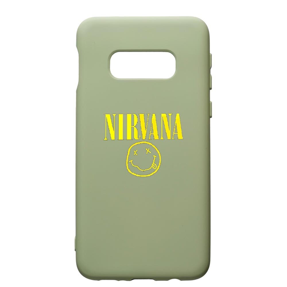 Husa de protectie Samsung Galaxy S10, Nirvana, silicon, cu interiorul din material textil, protectie camera, Beryl, PGR540