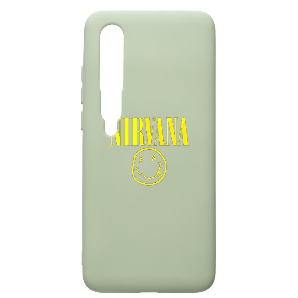Husa de protectie Xiaomi Mi 10 / Mi 10 Pro, Nirvana, silicon, cu interiorul din material textil, protectie camera, Beryl, PGR540