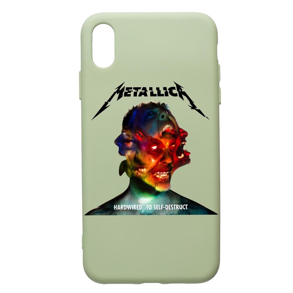 Husa de protectie Apple iPhone XS Max, Metallica, silicon, cu interiorul din material textil, protectie camera, Beryl, PGR545