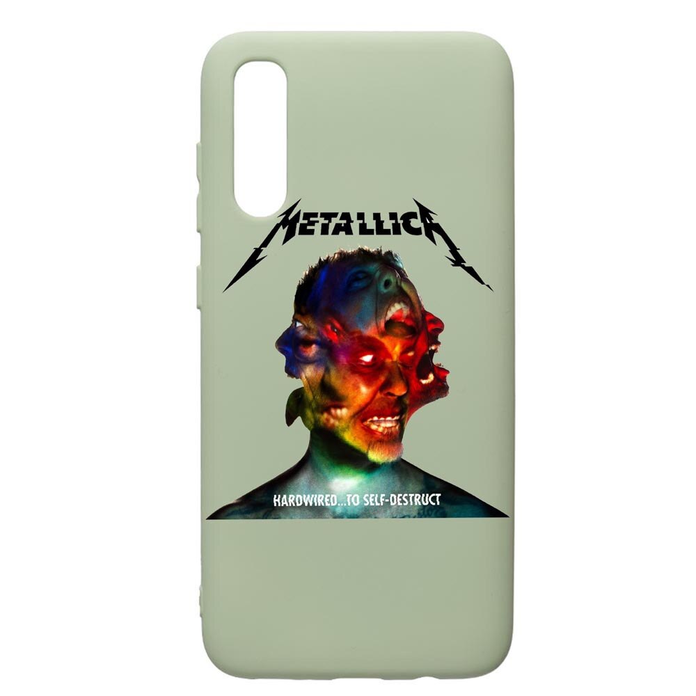 Husa de protectie Samsung Galaxy A70, Metallica, silicon, cu interiorul din material textil, protectie camera, Beryl, PGR545