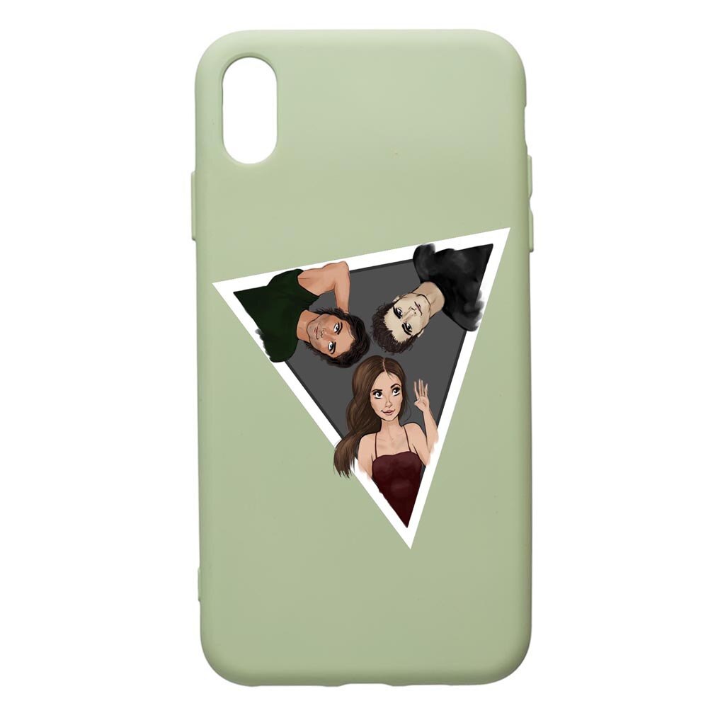 Husa de protectie Apple iPhone XR, Vampire Diaries, silicon, cu interiorul din material textil, protectie camera, Beryl, PGR577