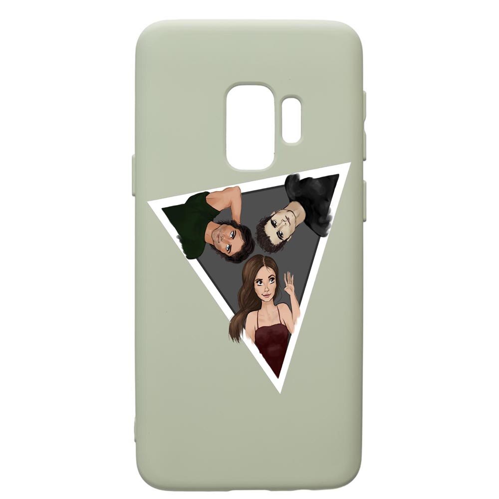 Husa de protectie Samsung Galaxy S9, Vampire Diaries, silicon, cu interiorul din material textil, protectie camera, Beryl, PGR577