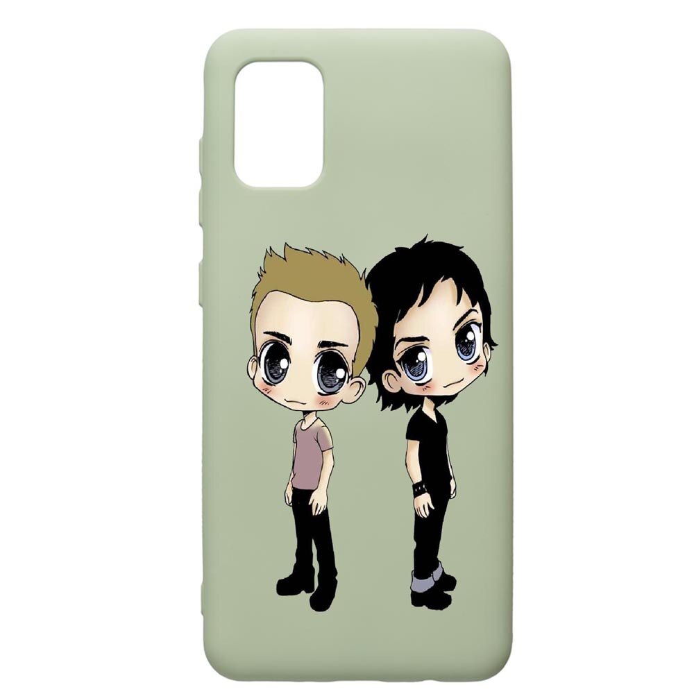 Husa de protectie Samsung Galaxy A71, Vampire Diaries, silicon, cu interiorul din material textil, protectie camera, Beryl, PGR580