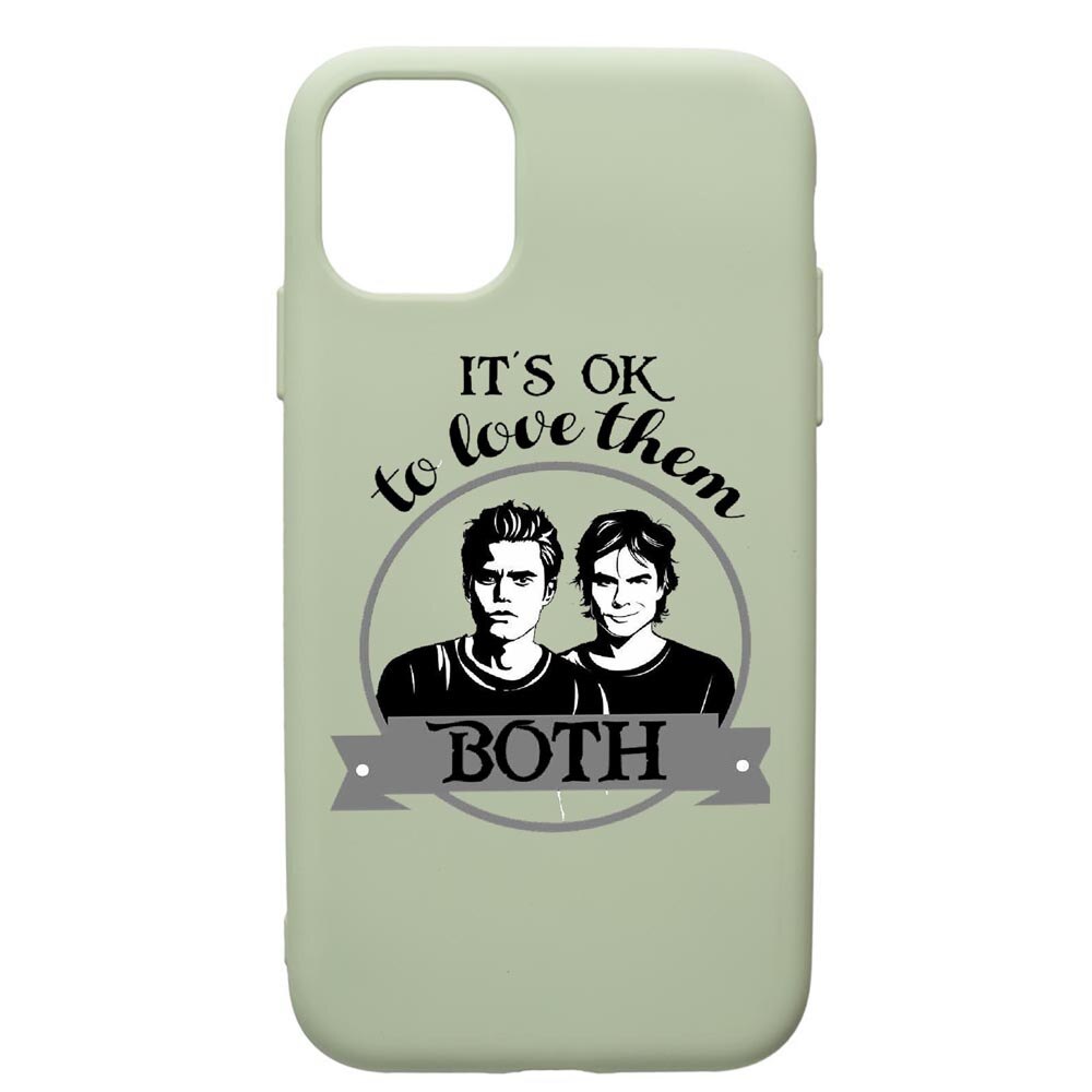 Husa de protectie Apple iPhone 11, Vampire Diaries, silicon, cu interiorul din material textil, protectie camera, Beryl, PGR584
