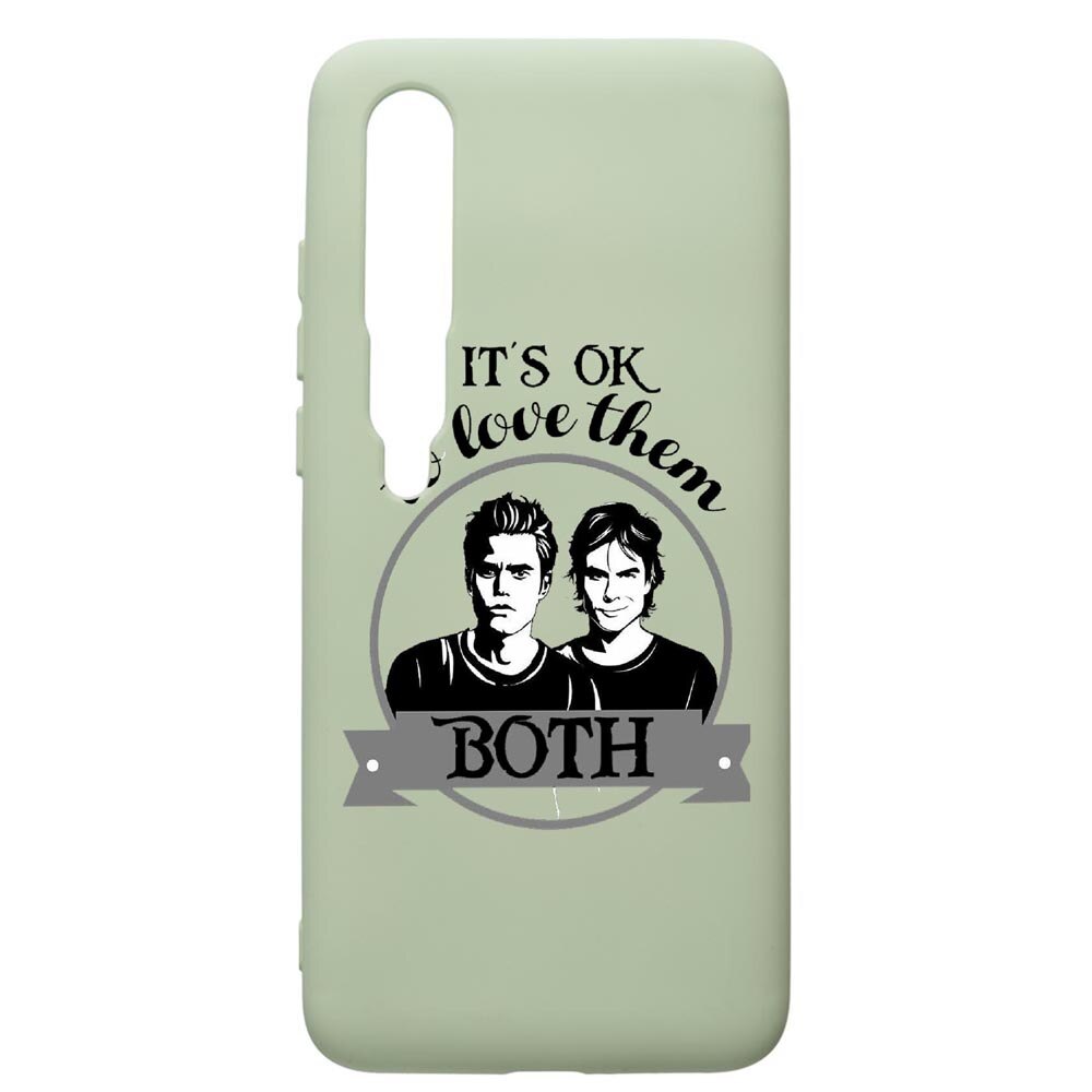Husa de protectie Xiaomi Mi 10 / Mi 10 Pro, Vampire Diaries, silicon, cu interiorul din material textil, protectie camera, Beryl, PGR584